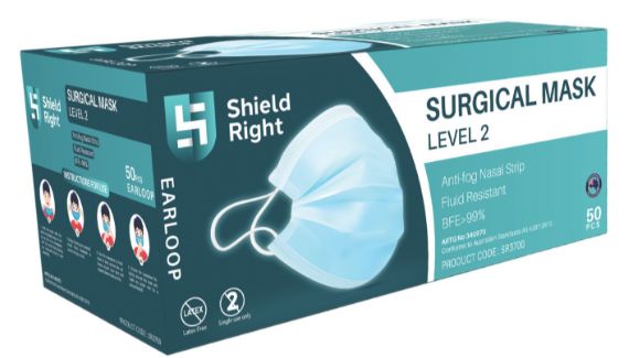 Surgical Face Mask Level 2 Earloops