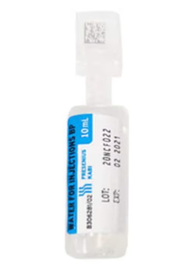 Water for Injection 10ml Amp (Box of 50)