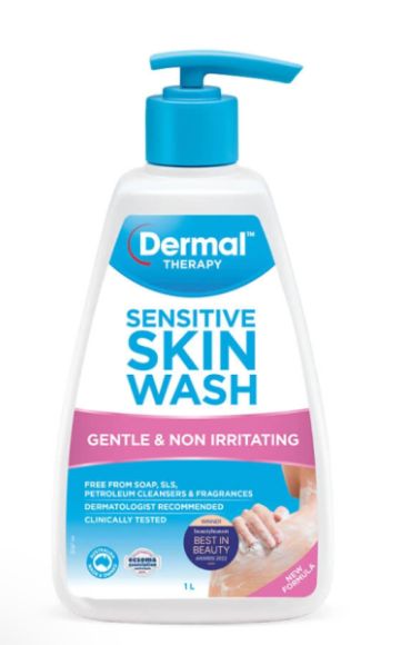 Dermal Therapy Sensitive Skin Wash 250ml