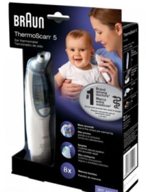 Braun ThermoScan 5 Thermometer (Each)