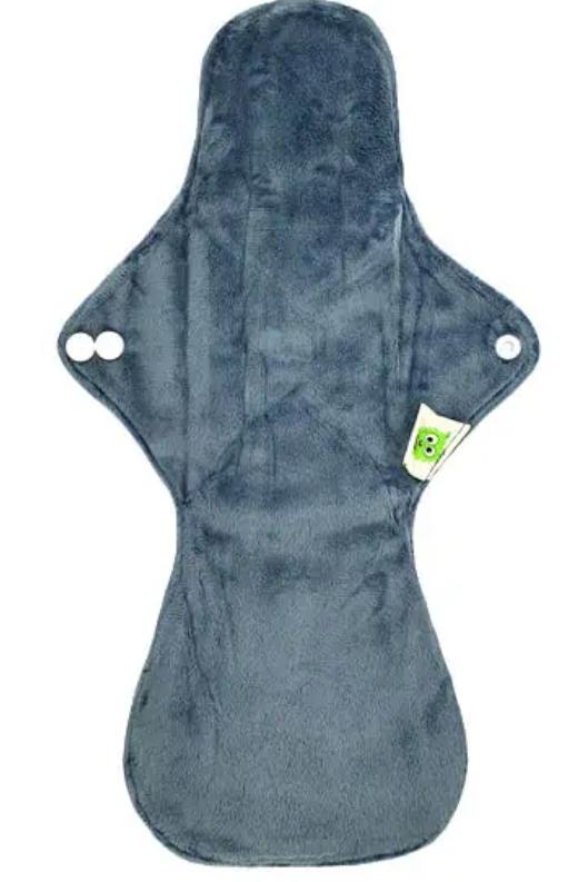 Minky Grey Extra Large Sanitary Pad Washable