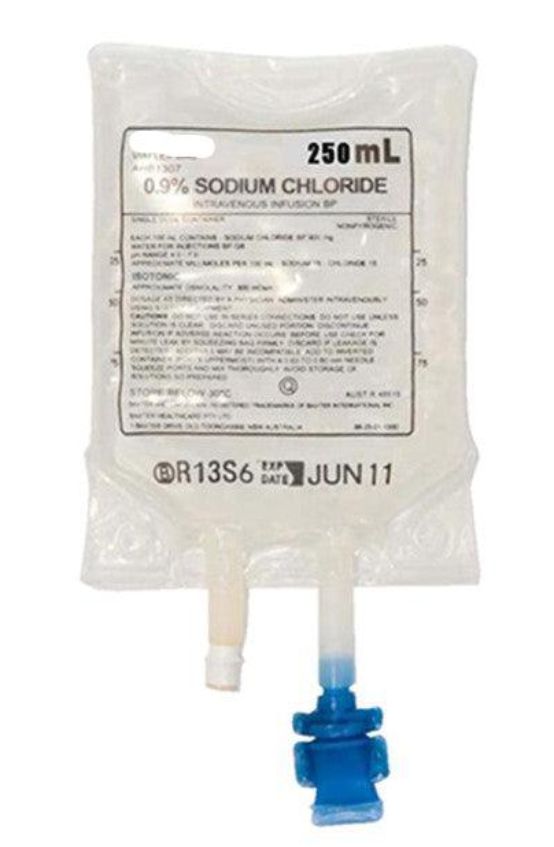 Sodium Chloride 0.9% IV Solution -250ml