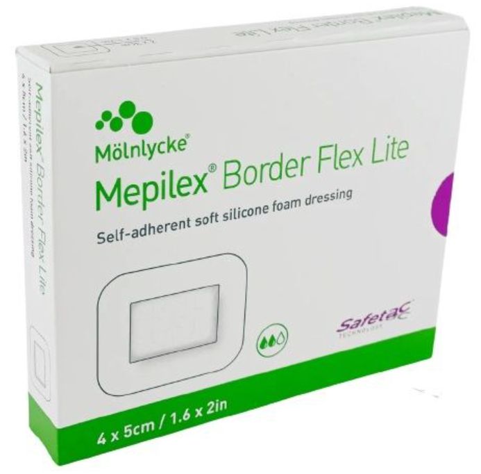 Mepilex Border  Lite Dressing 4 X 5cm - Box of 10