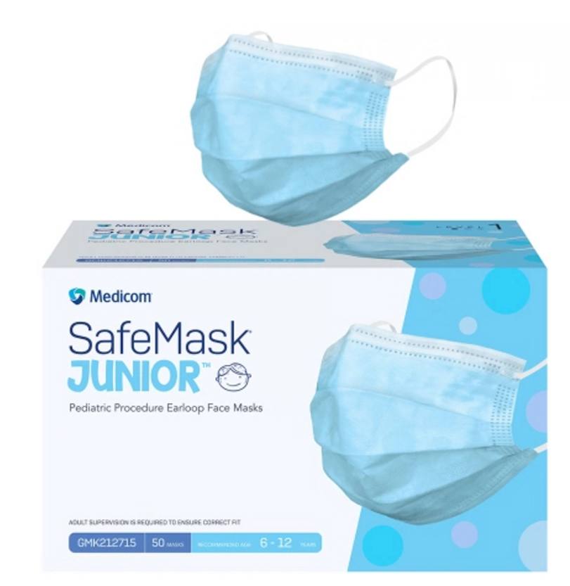 MediCom Face Mask - Junior Level 1 - (Blue)