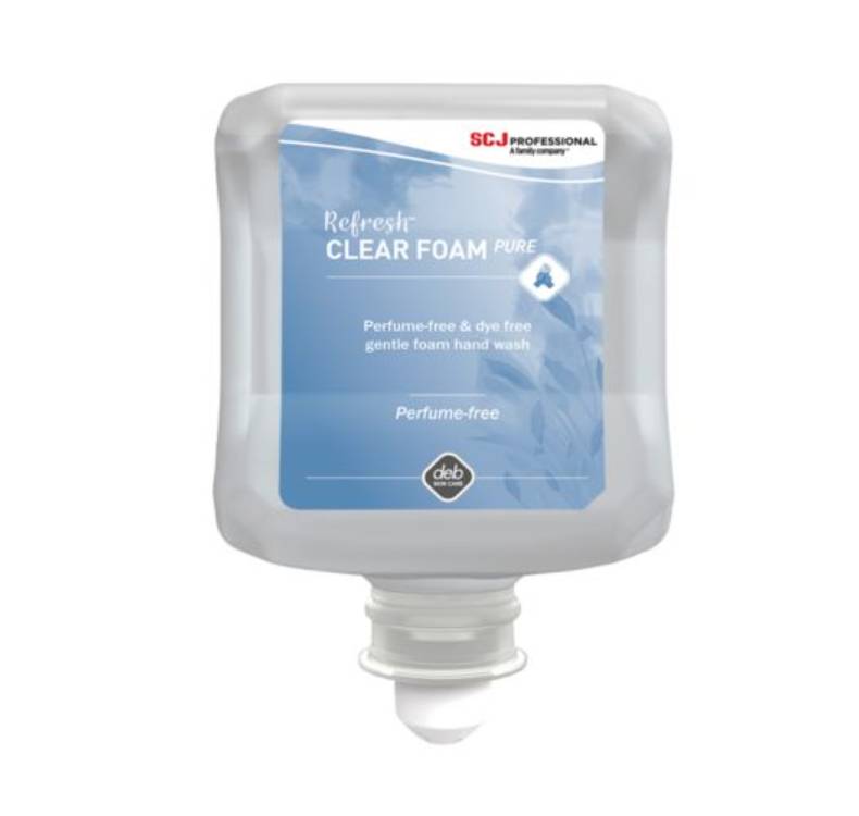 Clear Foam Wash Perfume & Dye Free 1L