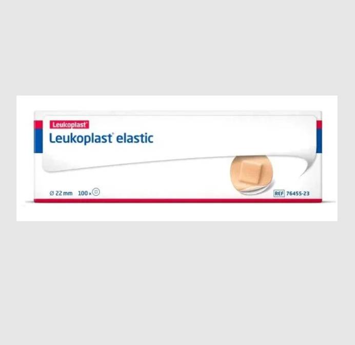 BSN Leukoplast Elastic Dressing Spots 22 mm Tan
