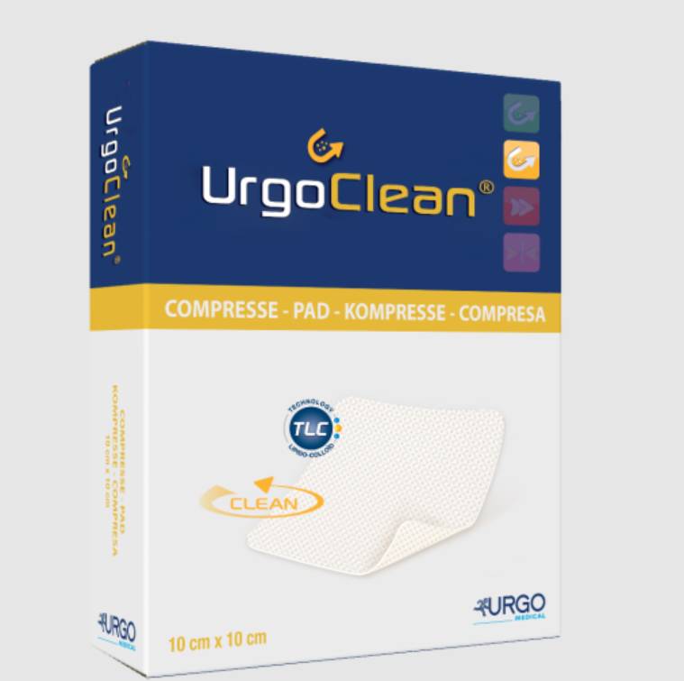 Urgoclean Poly Absorbent Fibrous Dressing Pad 10cmx10cm
