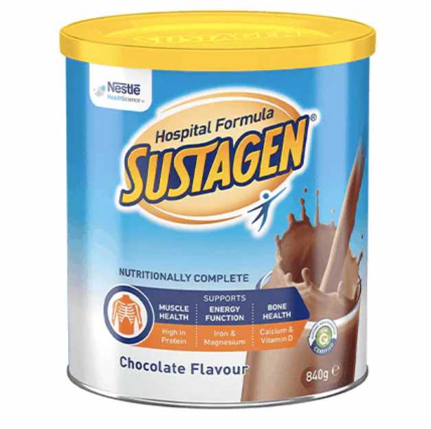 Nestle Sustagen Hospital Formula 840g - Chocolate Flavour