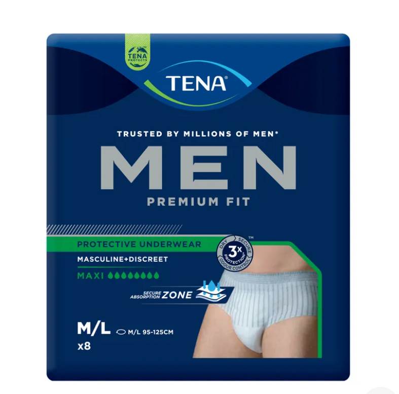 TENA MEN Premium Fit Protective Underwear Maxi(M/L)